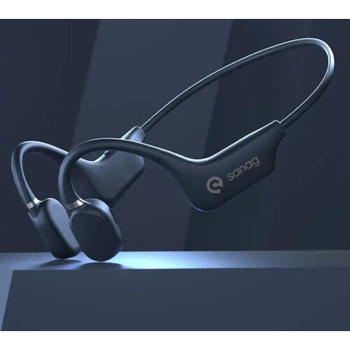 True Bone Conduction Earphone Open Ear Wireless Sport Headphones - Blue 1