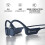 True Bone Conduction Earphone Open Ear Wireless Sport Headphones - Blue 3