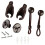 Windproof Bungee Tension Kit for Roller Blinds,Secure Sunshade Strap System (2 Pieces) 3