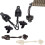 Windproof Bungee Tension Kit for Roller Blinds,Secure Sunshade Strap System (2 Pieces) 4