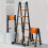 Telescoping Ladder Heavy-Duty with Shelf 3