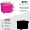 Leather Ottoman with Storage & Foam Seat 2
