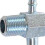 Intake Manifold Vacuum Fitting 3/8" NPT to 1/4" OD 6