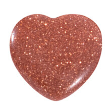 Ornement d'amour en cristal œil de tigre en forme de cœur, pierre de guérison polie en forme de cœur (2 cm), cadeau romantique pour la