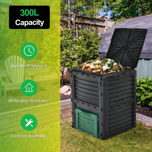 Garden Compost Bin with Rotate Function 2