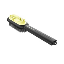 2 in 1 ABS Shoe Brush with Rubber Polish Eraser for Efficient Dry and Wet Cleaning of Shoes