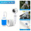 Portable Electric Camping Shower USB Rechargeable 4
