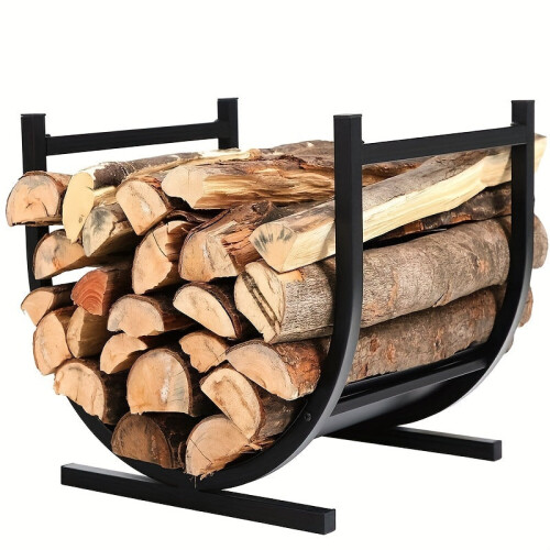 Fireplace Rack with Wood Storage 1