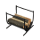 Fireplace Rack with Wood Storage 5