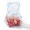 Πλαστική θήκη για καραμέλες Gummy Bear, διάφανο δοχείο σε σχήμα μεγάλης αρκούδας και 6