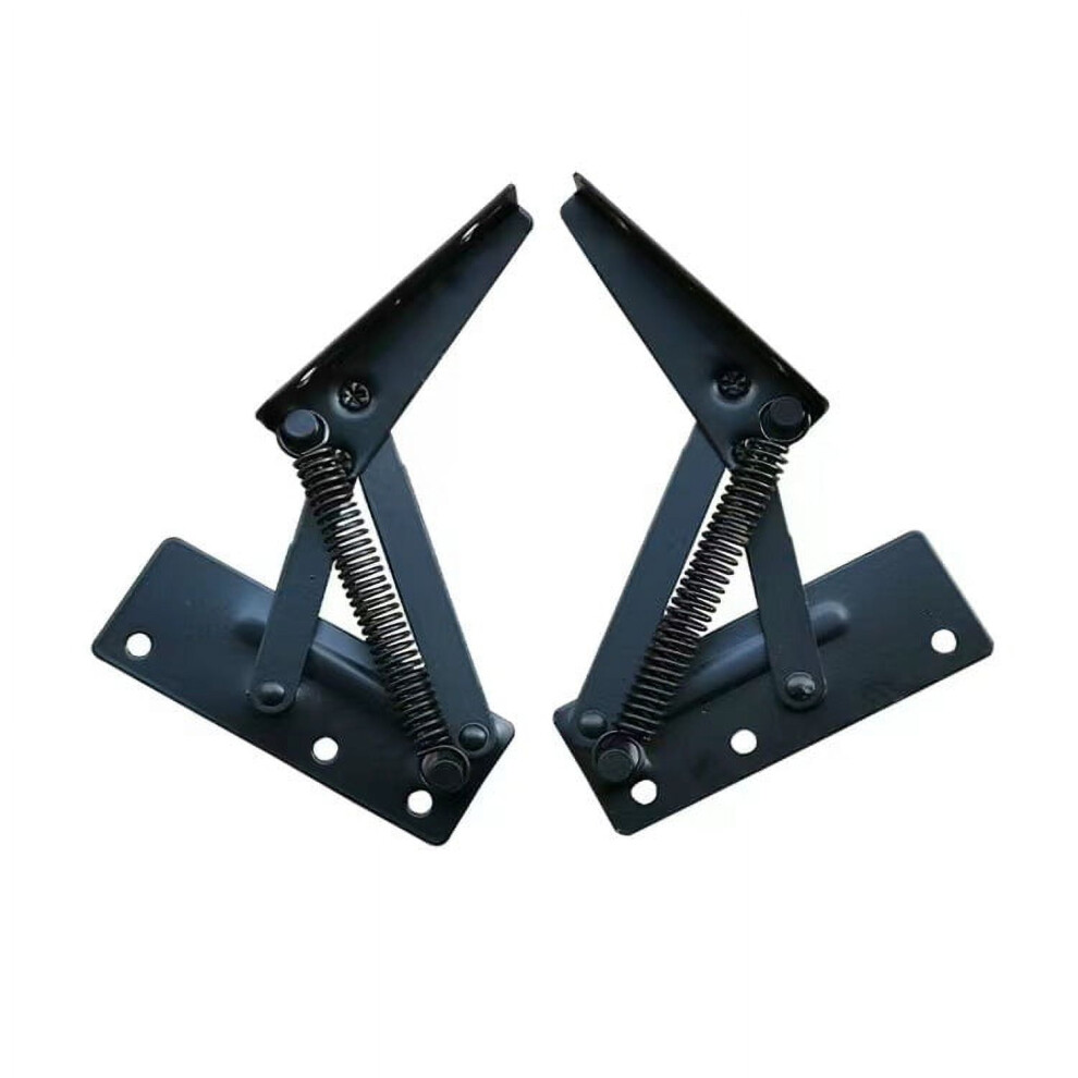 Sopotutu Under Cabinet Hinges Black 2Pcs 11.8X7.9x1.7in Cold Rolled Steel 9485826747550