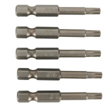 5pcs T20 50mm Screwdriver Bit Magnetic Torx Screwdriver 1/4 Inch Hex Shank Head Screw Driver Screwdriver Bits Hand Tools