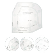 Acrylic Bowl Cozy Pattern Template for DIY Quilting 1 Set