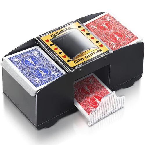 Dual Deck Automatic Card Shuffler for Poker Blackjack 2