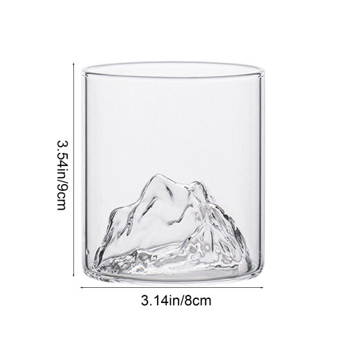 Copo de uísque de 300ml, ideal para presentear no Dia dos Pais. 2