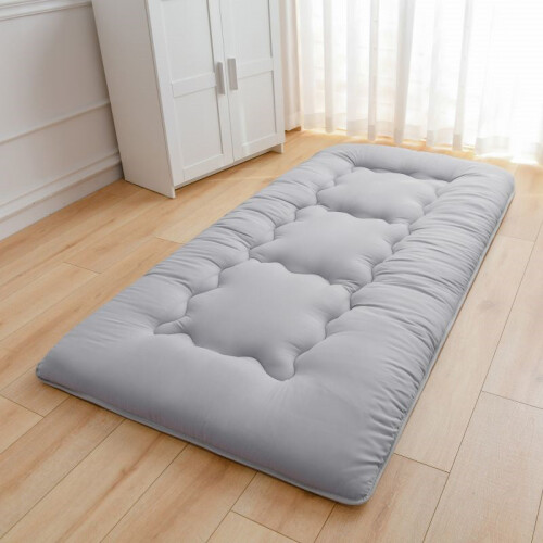 Foldable Tatami Floor Futon Mattress Pad Grey 1