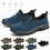 Orthopedic Walking Shoes for Men Blue Size 9 1