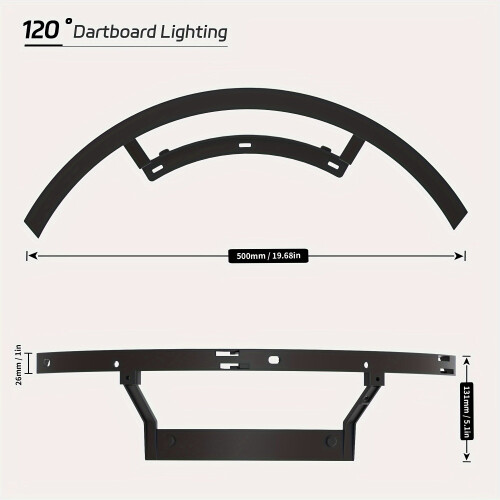 Dart Board Lighting Soft Head Game Accessory 2