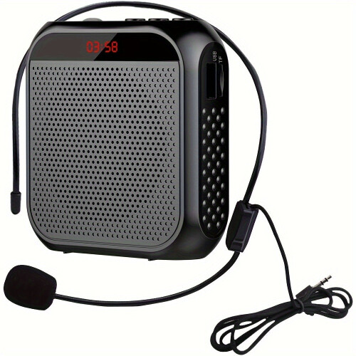 Portable Voice Amplifier with Headset Microphone 1