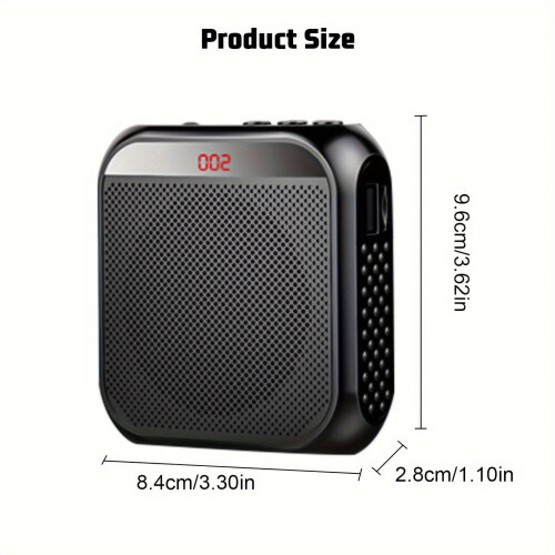 Portable Voice Amplifier with Headset Microphone 2