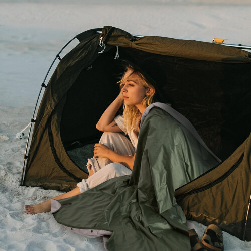 Outdoor Stadium Blanket Thick Warm Windproof Camping 2