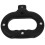 Pull Along Wagon Handle Replacement Black Plastic Ergonomic Design for Outdoor Camping 1Pcs 8