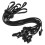 5PCS Quick Release Lanyard Black Polyester Adjustable Hat Strap for Travel Convenience 1