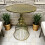 Round Metal Table Courtyard Antique Bronze 3