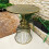 Round Metal Table Courtyard Antique Bronze 6