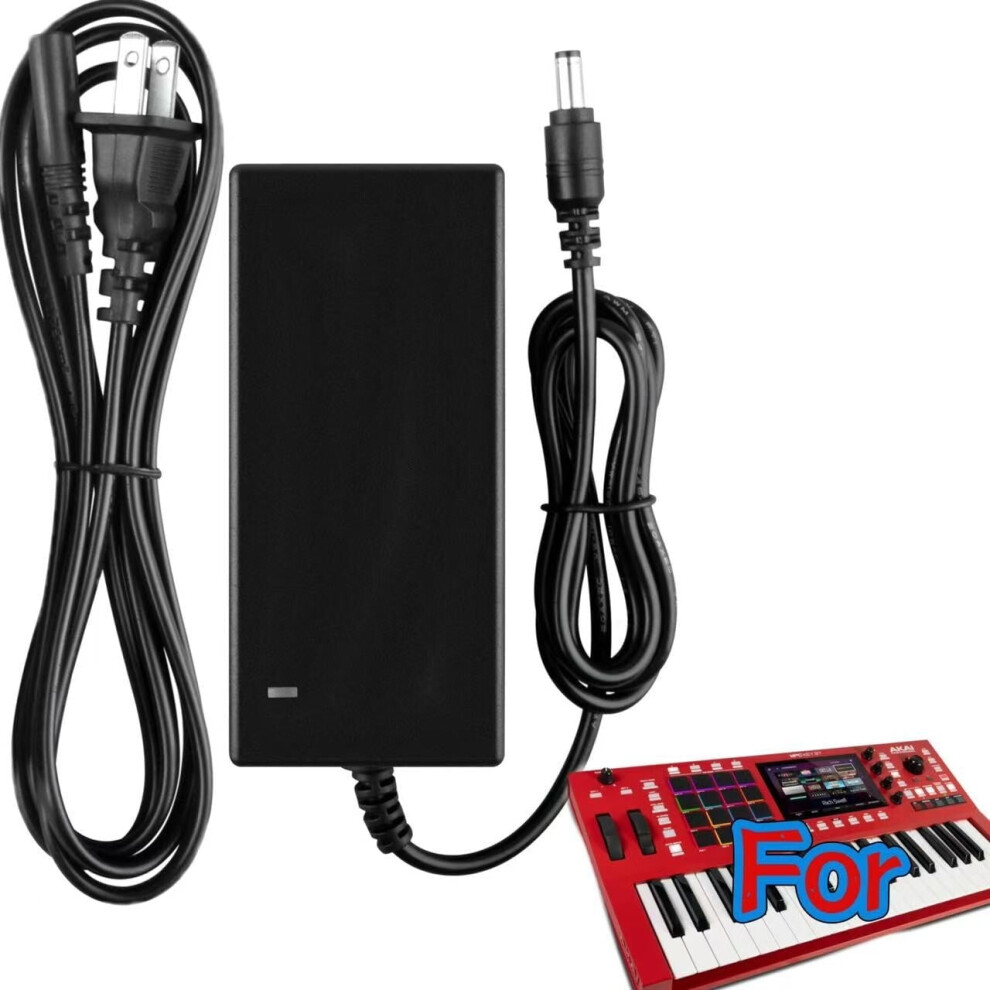 Ac Adapter For Akai Mpc Key 37 Keyboard 9066521681334