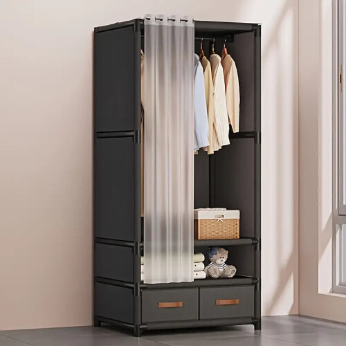 Foldable Drawers and Wardrobe Storage Cabinet - 2 Drawers 2