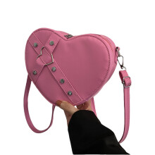 Dámska štýlová kabelka cez rameno, taška na telefón, crossbody taška, módna kabelka v tvare srdca, taška cez rameno na každodenné