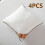 High-Rebound White Throw Pillows Set (4 pcs) 4