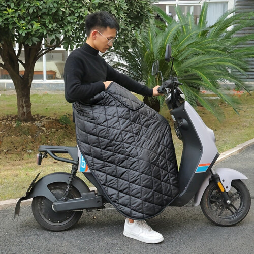 Fleece Motorcycle Leg Warmer for Bikes & Scooters 2