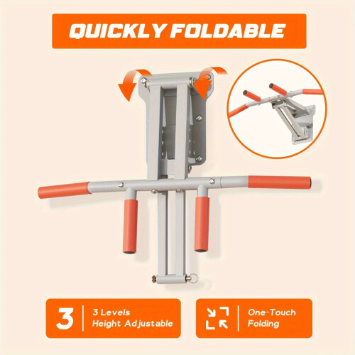 Wall Mount Pull-Up Bar Station 1
