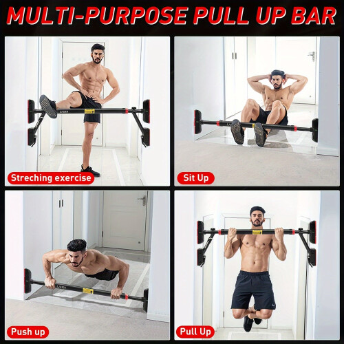 Doorway Pull-Up Bar with Support Frame 2