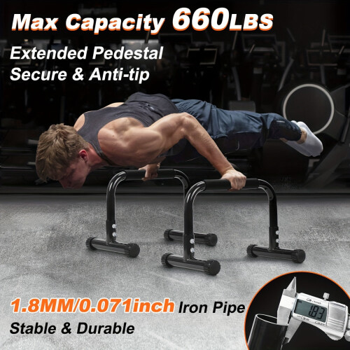 Push Up Bars Parallel Bars for Strength 2