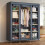Metal Storage Wardrobe with Steel Frame (12-Tier) 3