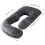 J-Shaped Pregnancy Pillow Full Body Maternity Support 2