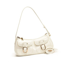 Moderná malá crossbody kabelka s nastaviteľným popruhom, kabelka do pazuchy, módna PU kožená taška cez rameno na rôzne príležitosti