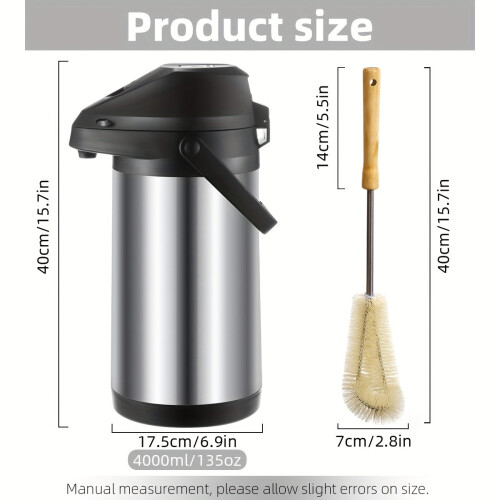 Thermal Coffee Carafe with Pump 2