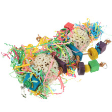 Wood Chew Ball for Small Parrots Durable Bright