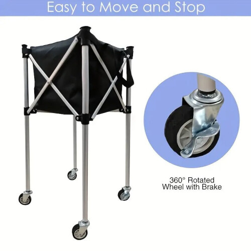 Tennis Pickleball Storage Cart 1