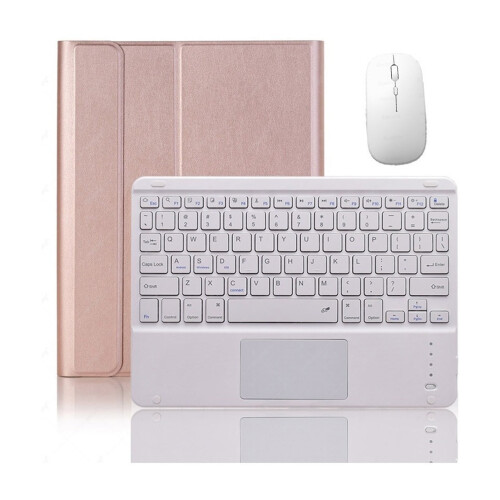 Bluetooth Keyboard Case with Mouse compatible with iPad 10.2 Inch - Ultimate Protection and Versatility