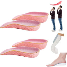 Orthopedic High Pads 1.0/2.0inch, Soft Height Increase Insole with Arch Support, Memory Foam, Highpads for Men, Relief Foot Pressure