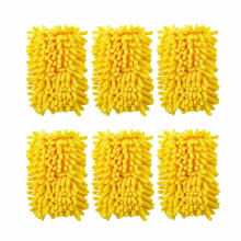 6-Pack Reusable Microfiber Duster Refills for Hand/Extendable/Ceiling Fan Dusters, Machine Washable 100+ Times, Compatible with Hand Dusters