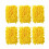 6-Pack Reusable Microfiber Duster Refills for Hand/Extendable/Ceiling Fan Dusters, Machine Washable 100+ Times, Compatible with Hand Dusters 1