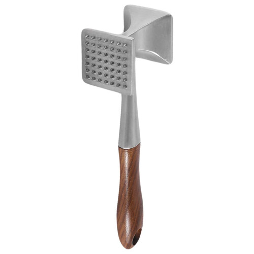 Meat Tenderizer Hammer with Comfortable-Grip Handle, Dual-side Mallet for Kitchen, Heavy Duty Pounder For Tenderizing Ste