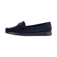 Ballerine Cuir Super Mode - Navy