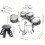 Jazz Drum Set Musical Toy 5